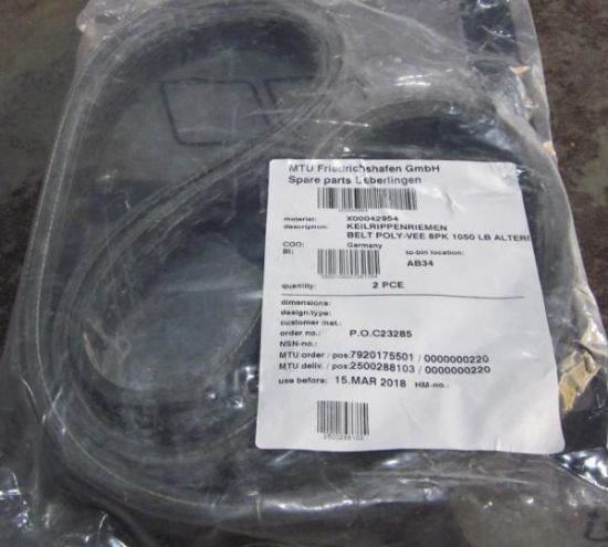 Picture of BELT POLY-VEE 8PK 1050 LB ALTERNATOR