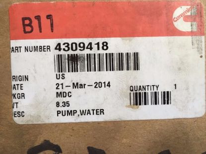 Picture of Water Pump, Fresh Water