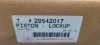 Picture of PISTON - LOCKUP (MACHINI