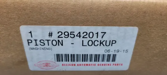 Picture of PISTON - LOCKUP (MACHINI