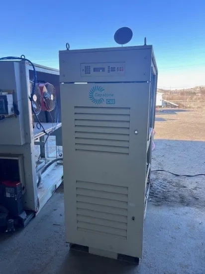 Picture of High-pressure Natural Gas Microturbine 3PH 480V 65kW NEW BATTERY PACK 8000hrs