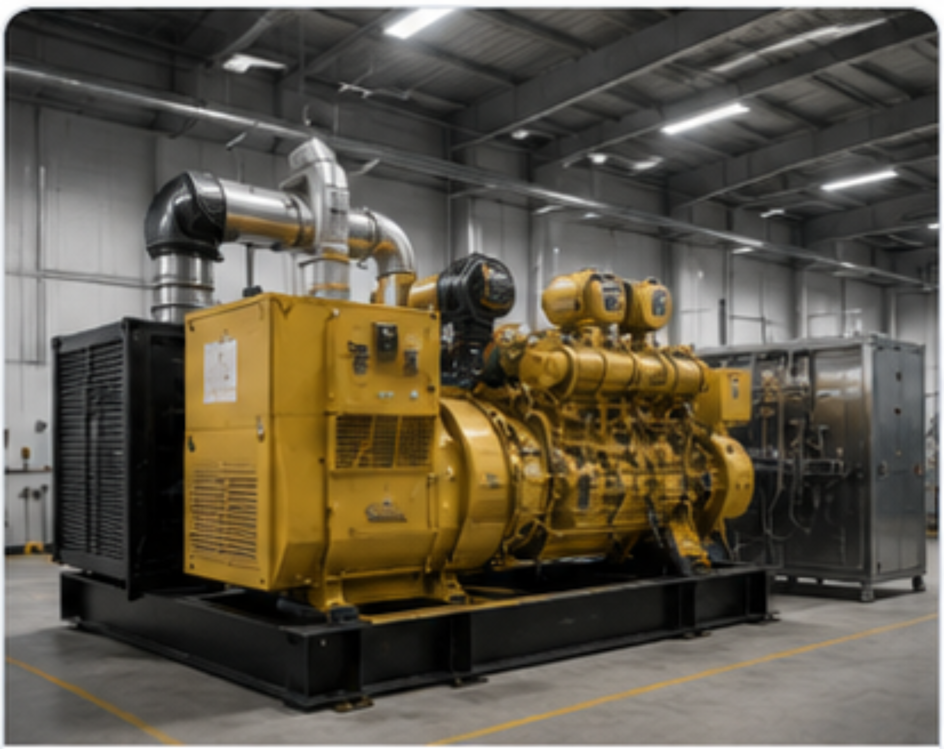Industrial Generator Installation