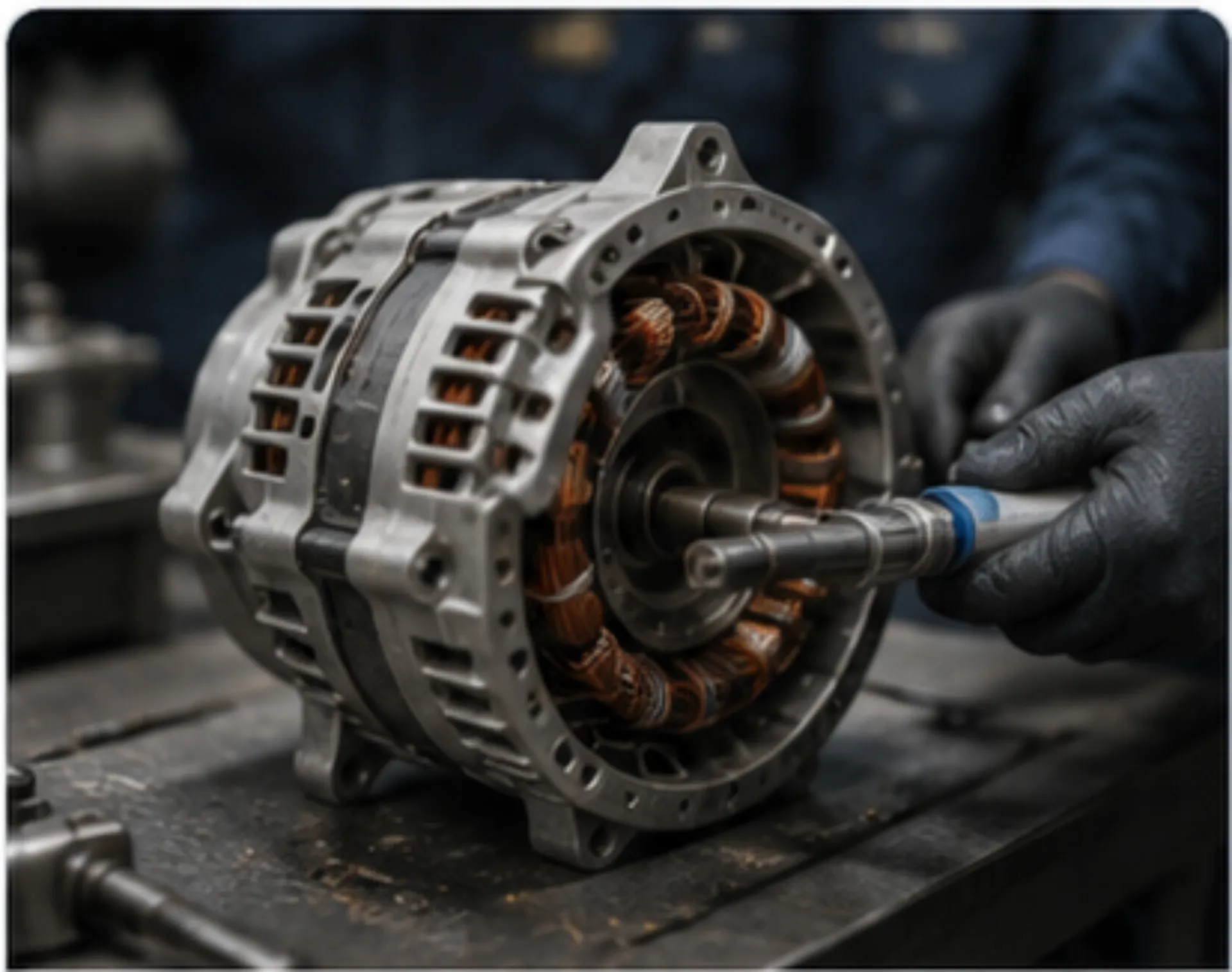 Alternator Rewinding & Overhaul