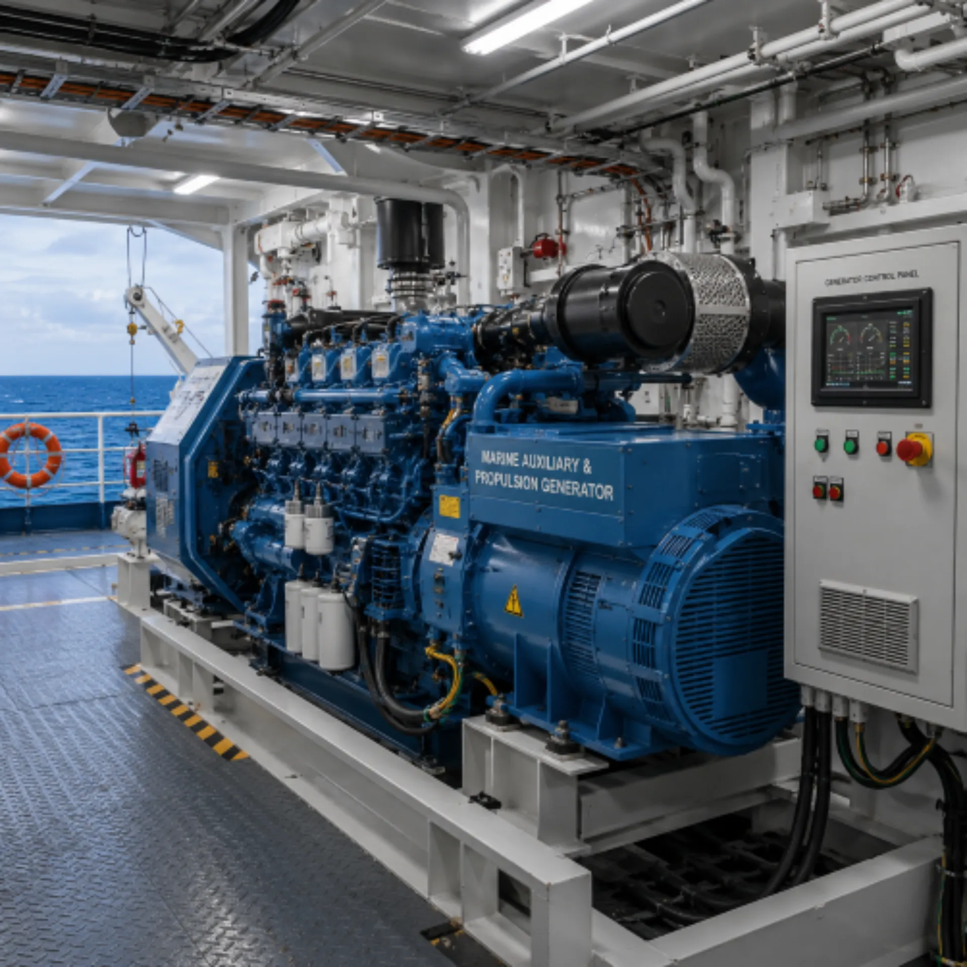 Marine Auxiliary & Propulsion Generators