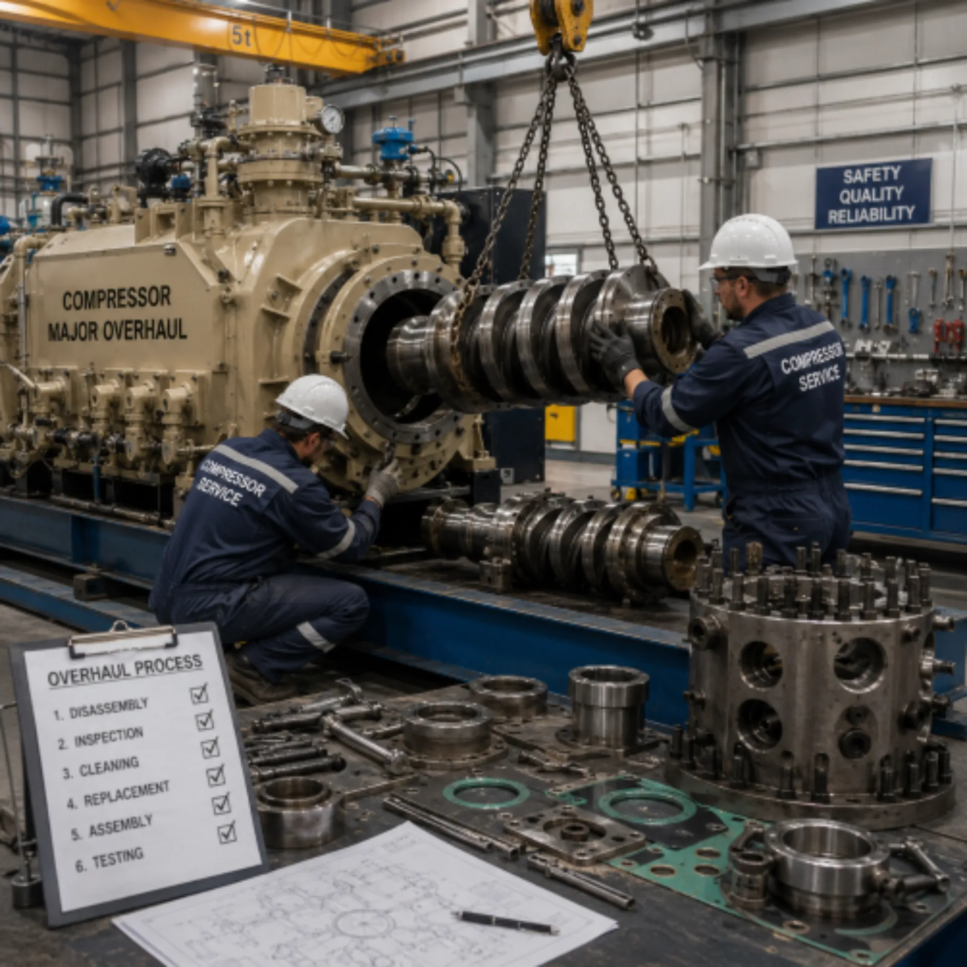 Compressor Major Overhaul