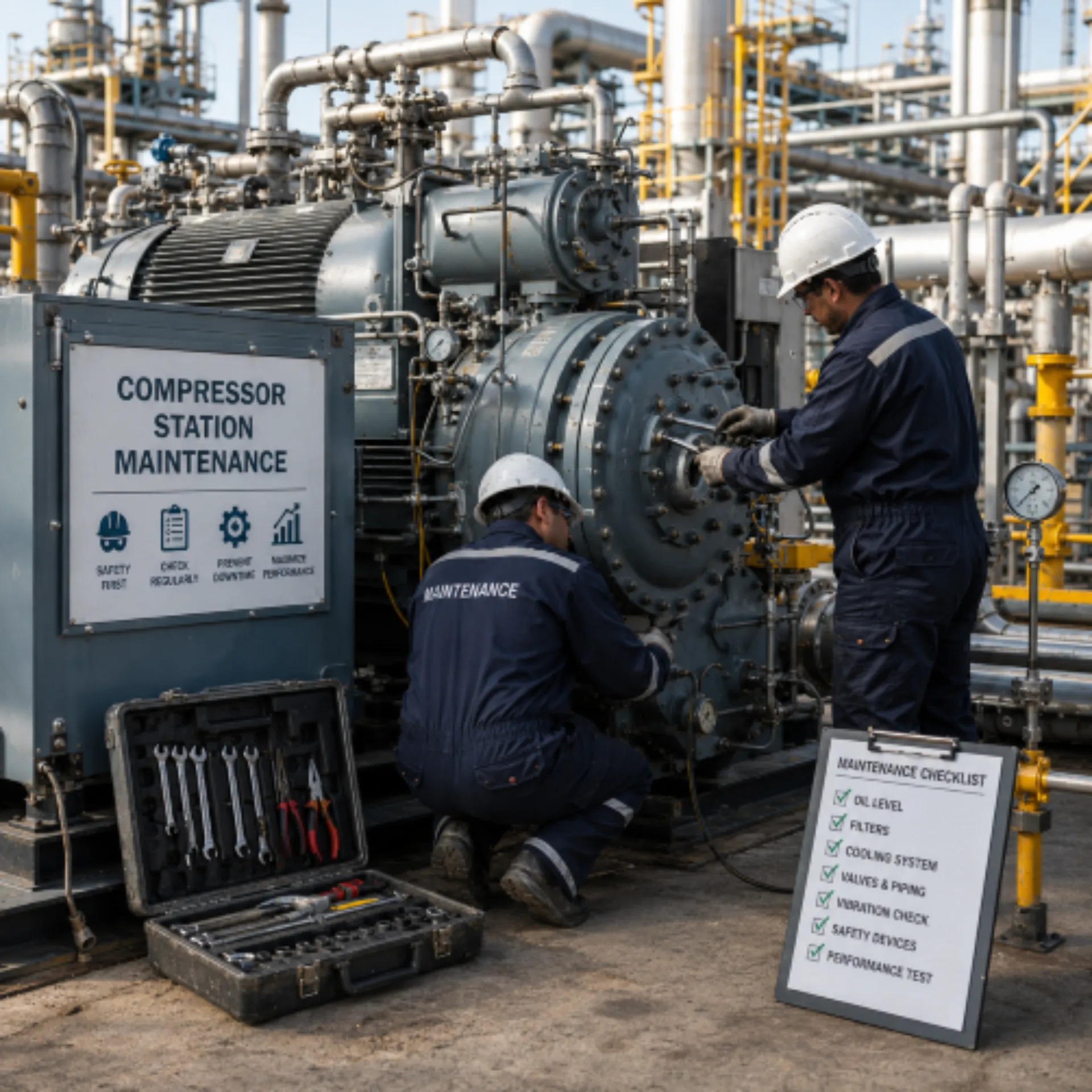 Compressor Station Maintenance
