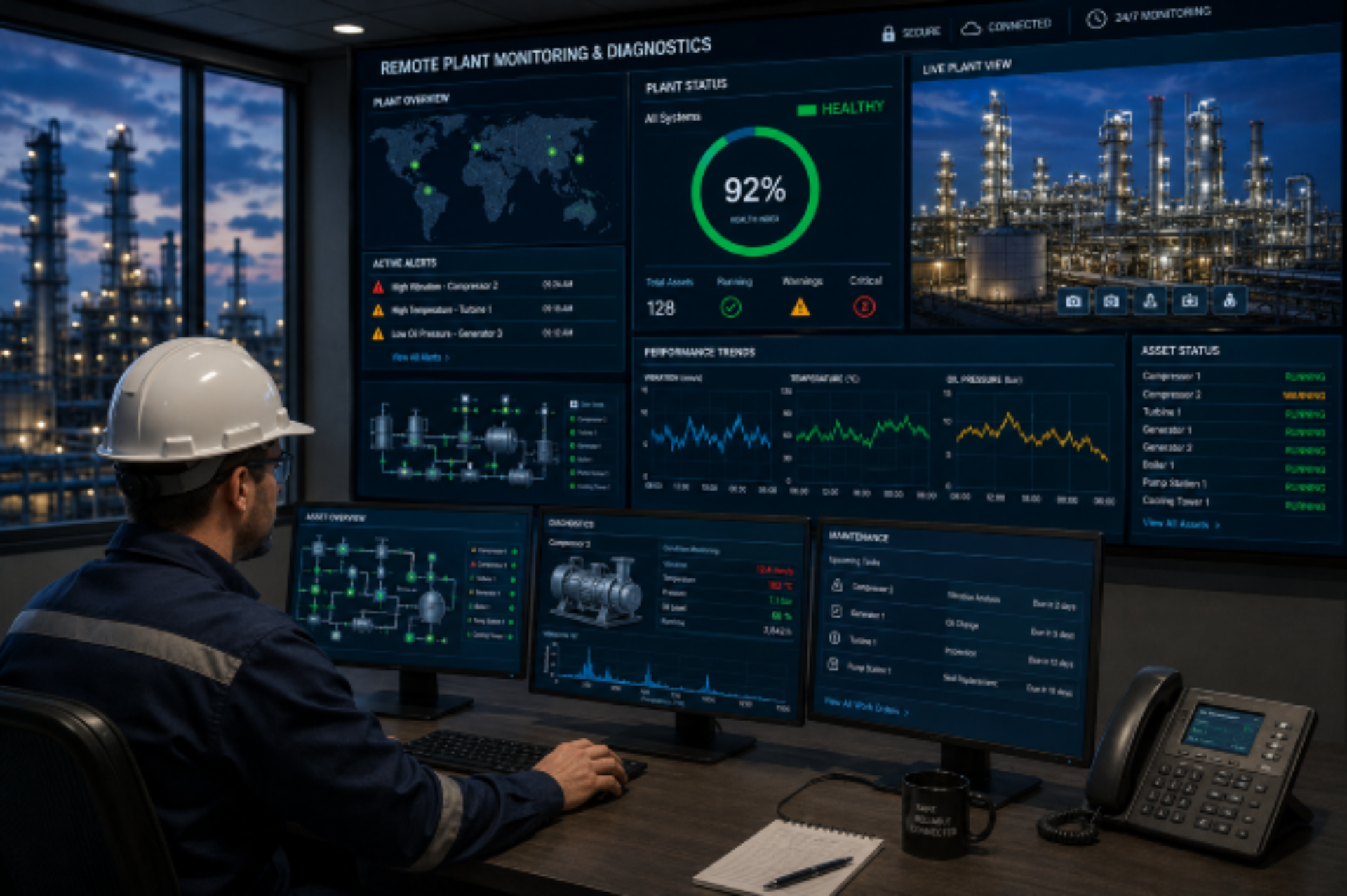 Remote Plant Monitoring & Diagnostics