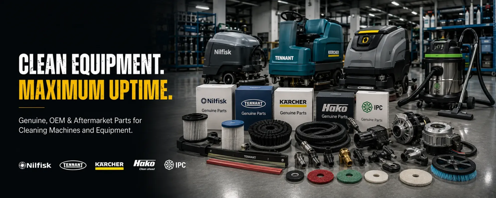 Cleaning Machinery Spare Parts