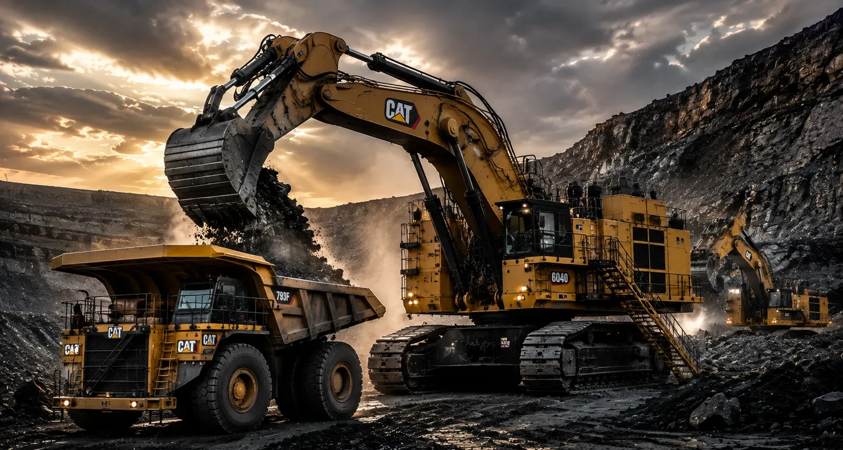 Hydraulic Mining Excavators Parts